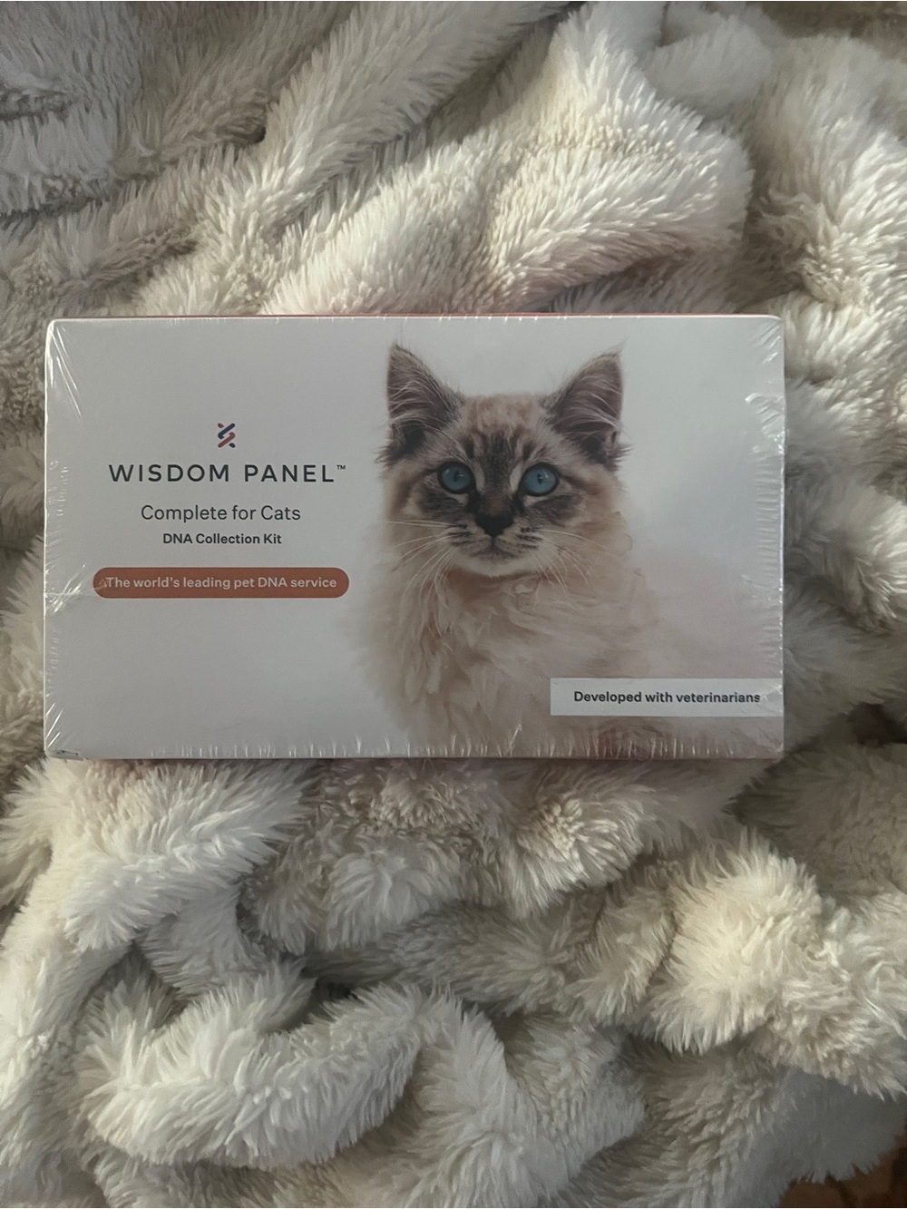 Wisdom Panel Complete for Cats DNA Collection Kit sealed
